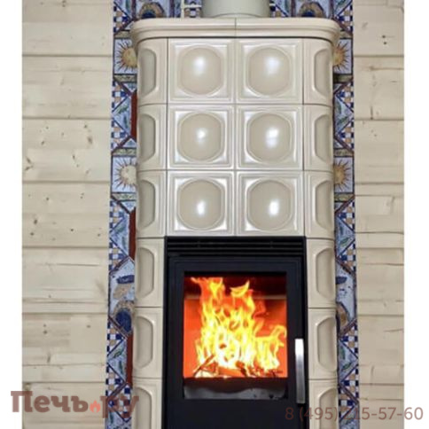 Кафельная печь ABX Kaledonie KPI, с теплообменником фото 3