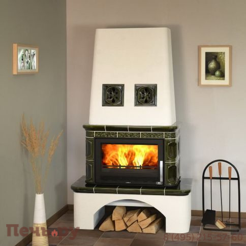 Кафельная печь ABX Laponie I, с допуском воздуха фото 4