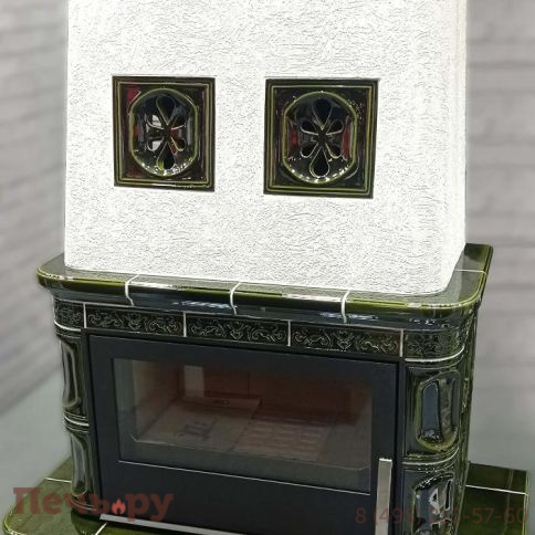 Кафельная печь ABX Laponie I, с допуском воздуха фото 5