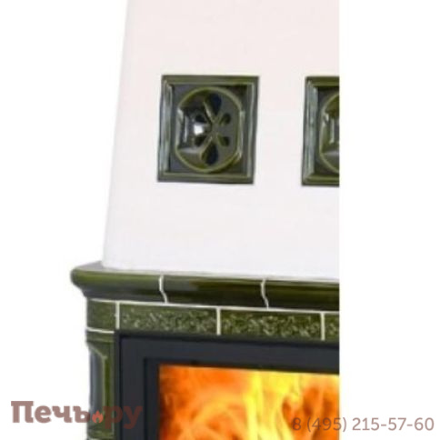 Кафельная печь ABX Laponie II OX - вставка стальная фото 2