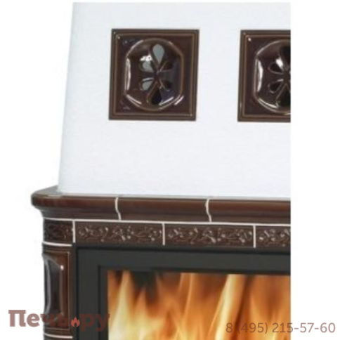 Кафельная печь ABX Laponie II OX - вставка стальная фото 3