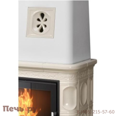 Кафельная печь ABX Laponie II OX - вставка стальная фото 4