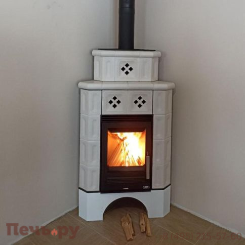 Кафельная печь ABX Regina угловая фото 5