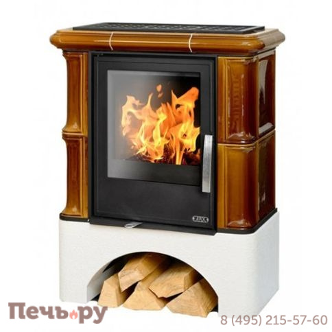 Кафельная печь камин ABX Bavaria LI, с чугунной топкой фото 2