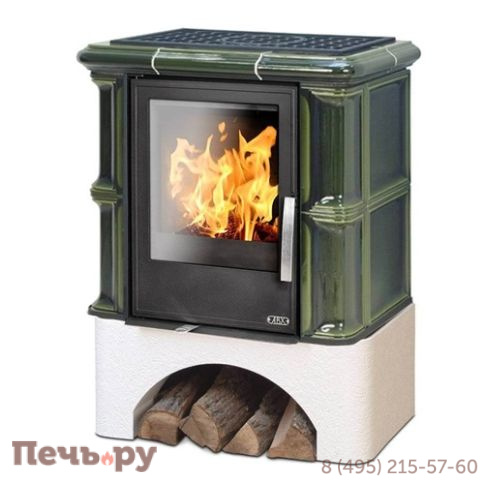 Кафельная печь камин ABX Bavaria LI, с чугунной топкой фото 3