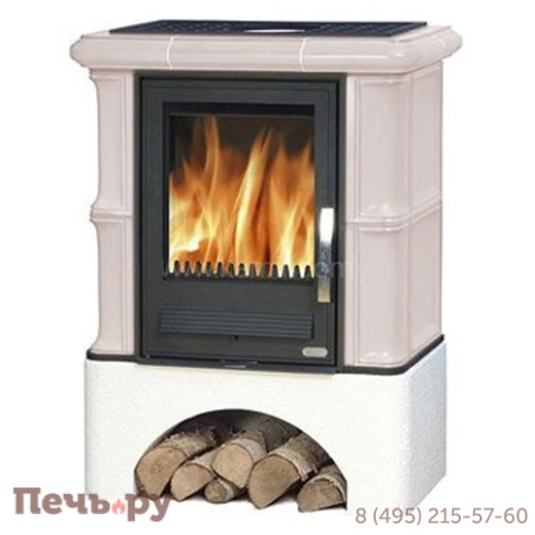 Кафельная печь камин ABX Bavaria LI, с чугунной топкой фото 4