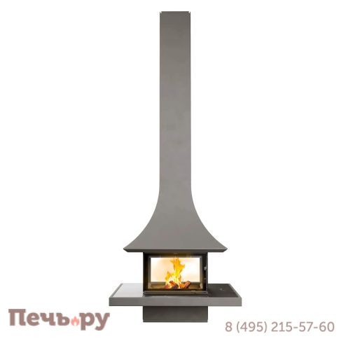 Камин Астов на базе четырехсторонней топки АРТ П4С 800 фото