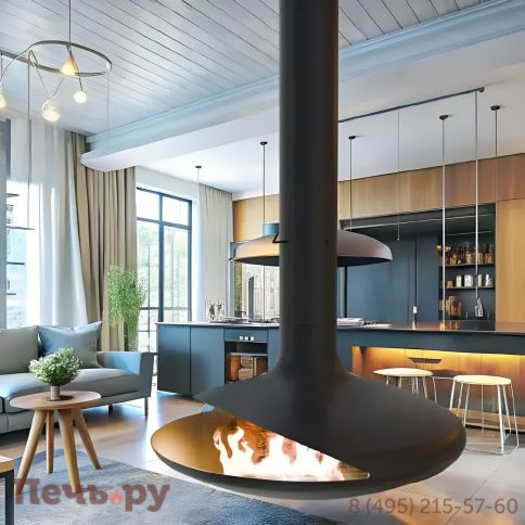 Камин Aves 5 Турин, поворотный 1200 фото