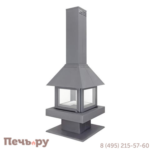 Камин ЭкоКамин островной Эклипс 4D фото 10