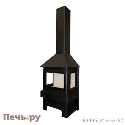 Камин ЭкоКамин Прага три стекла (РК 001) фото 12