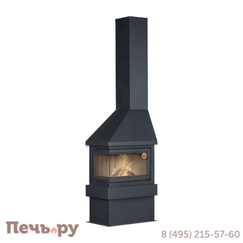 Камин ЭкоКамин Прага угловой фото