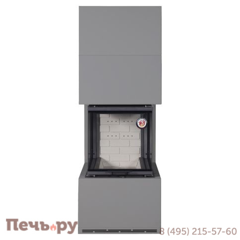 Камин ЭкоКамин Родос 900 белый шамот фото 4