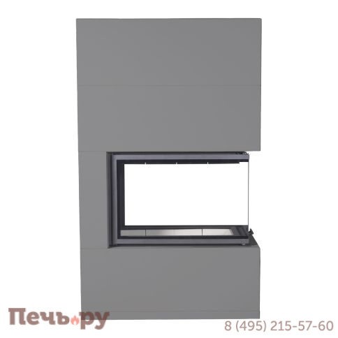 Камин ЭкоКамин Родос 900 белый шамот фото 7
