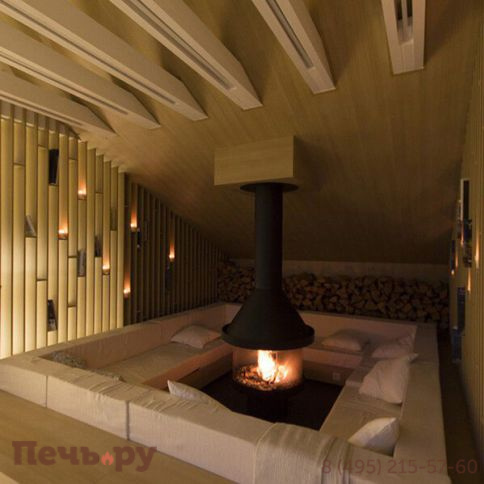 Камин Fabrica Nametkin N-1 со стеклом фото 2