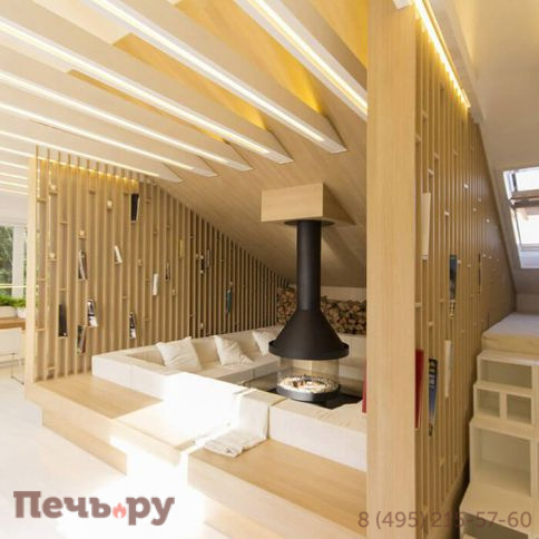 Камин Fabrica Nametkin N-1 со стеклом фото 3