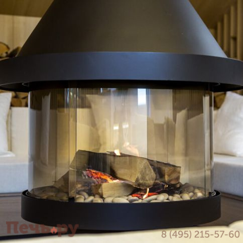 Камин Fabrica Nametkin N-1 со стеклом фото 6