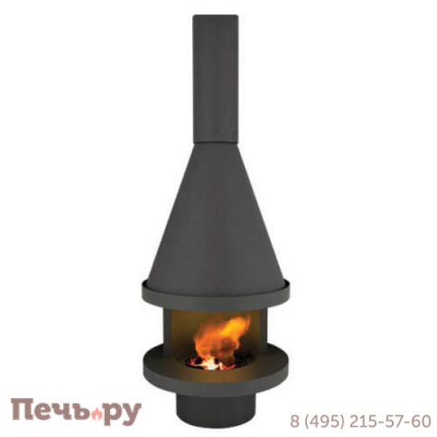 Камин Fabrica Nametkin N-2 без стекла, столешница-камушки фото 3