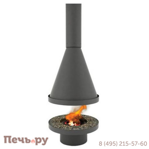 Камин Fabrica Nametkin N-2 без стекла, столешница-камушки фото