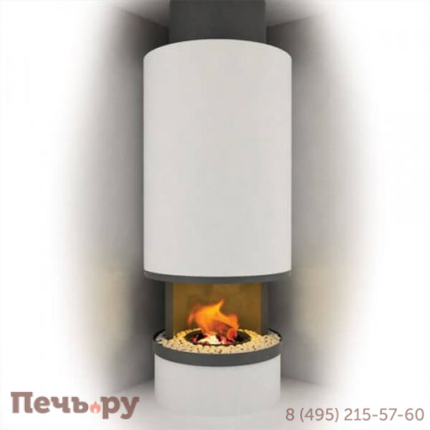 Камин Fabrica Nametkin N-4 без стекла, столешница-камушки фото 3