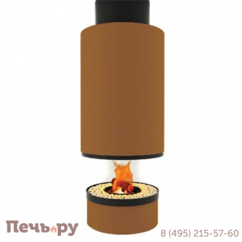 Камин Fabrica Nametkin N-4 без стекла, столешница-камушки фото