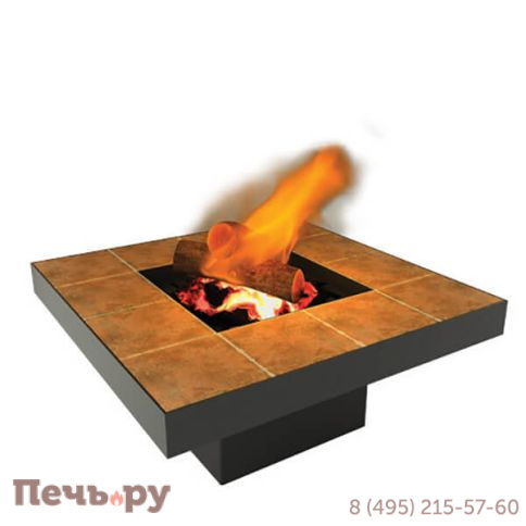 Камин Fabrica Nametkin N-5 без стекла, столешница-камушки фото 4