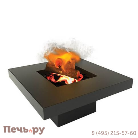 Камин Fabrica Nametkin N-5 без стекла, столешница-камушки фото 6
