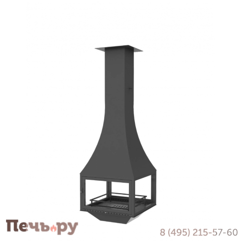 Камин FireHursan Geometric фото