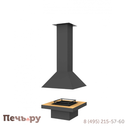 Камин FireHursan Kare фото