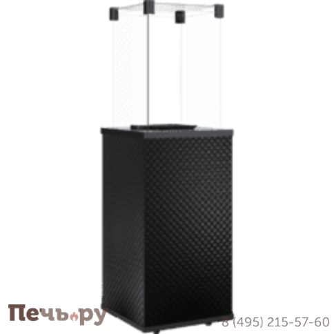 Камин газовый Kratki Patio M G31/37MBAR CZ/P стекло (ручное управление) фото 2