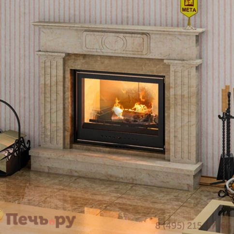 Камин Мета Амстердам 700 (топка Эльба 700 Ш) серия Европа фото
