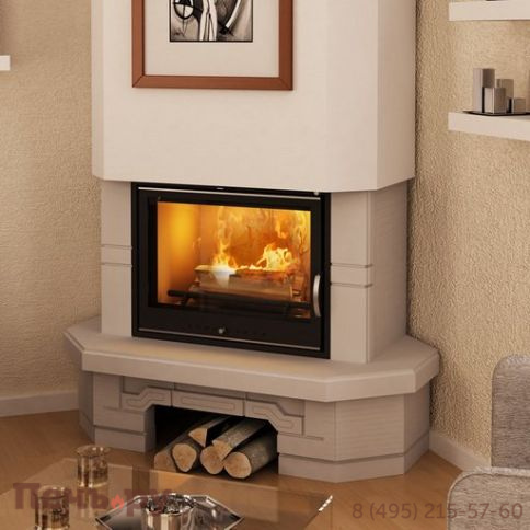 Камин Мета (облицовка Акцент и топка Камилла 700 П) фото