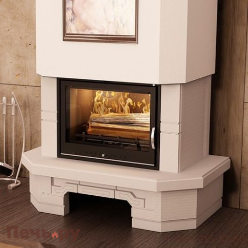 Камин Мета (облицовка Мелодия 700 и топка Промо Ш) фото