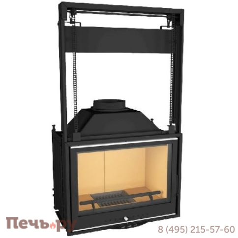 Камин Мета (облицовка Нота и топка Эльба 700 П) фото 2