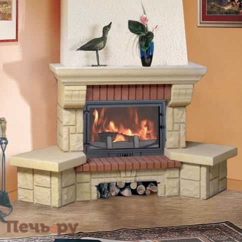 Камин Мета Опус 700 (топка Рона 714 Ш) фото