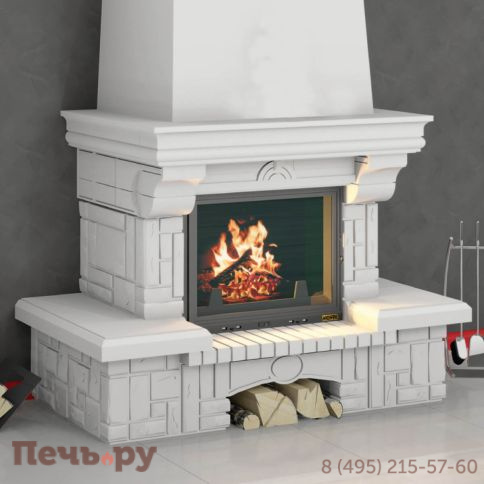 Камин Мета Соло 700 (топка Рона 714Ш) фото