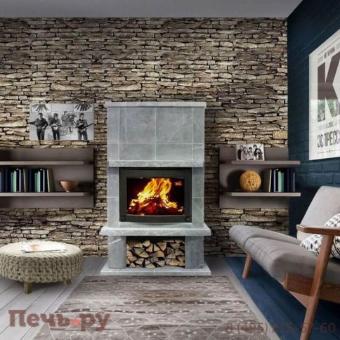 Камин накопительного типа Теплый камень FS 8  (цена без топки) фото 2
