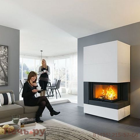 Камин Schmid S10 Hoch (высокая, теплонакопитель + бетон) фото