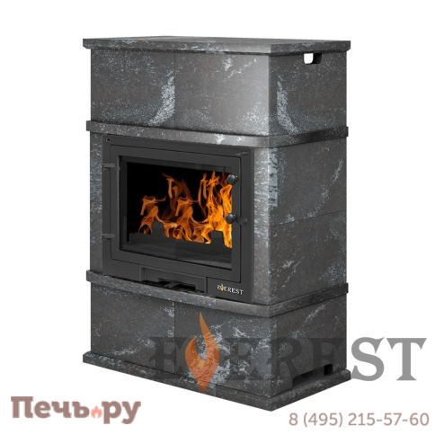 Камин Везувий Everest D10 Vyborg Н-1180 Амфиболит фото