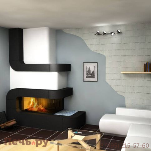 Камин Virtu Style Mist без стекла фото