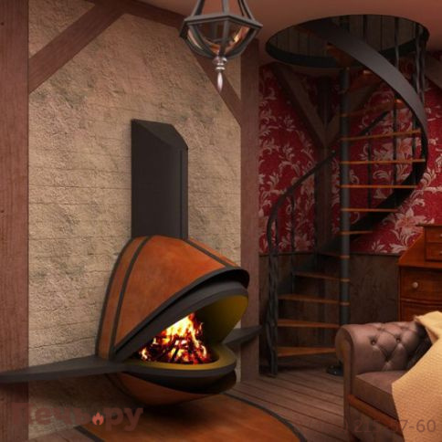 Камин Virtu Style Northland (Нортленд) без стекла фото