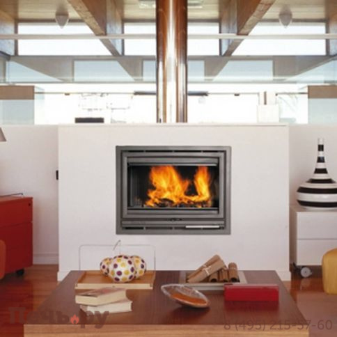 Каминная чугунная топка Hergom инсерт C-3/80 фото 2