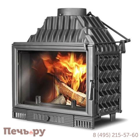 Каминная чугунная топка Kaw-Met W1 18кВт фото