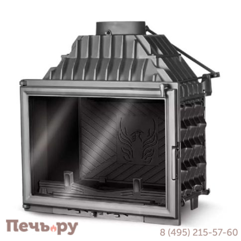 Каминная чугунная топка  Kaw-Met W11 18,1 кВт фото 7