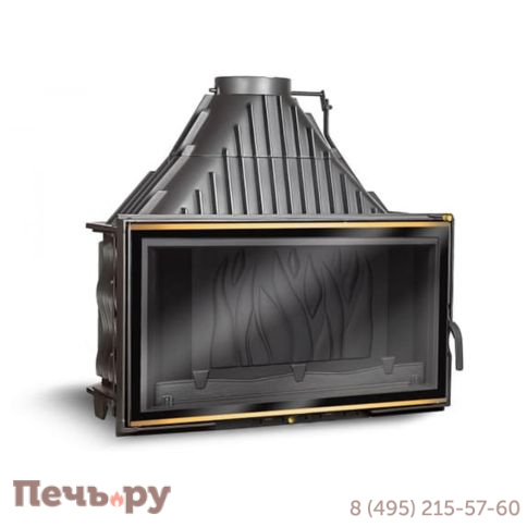 Каминная чугунная топка Kaw-Met W12 19,4 кВт фото 11