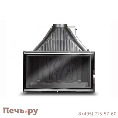 Каминная чугунная топка Kaw-Met W12 19,4 кВт фото 6