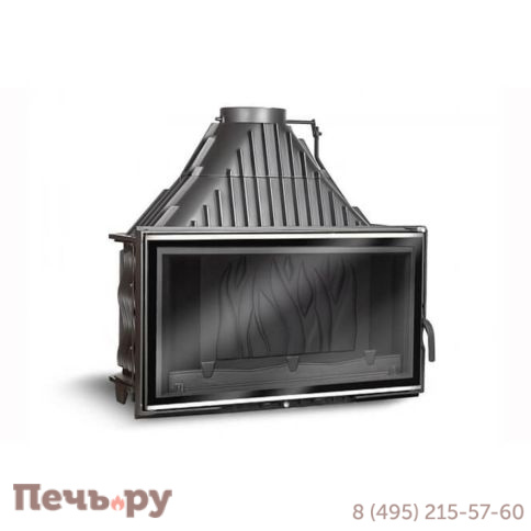 Каминная чугунная топка Kaw-Met W12 19,4 кВт фото 7