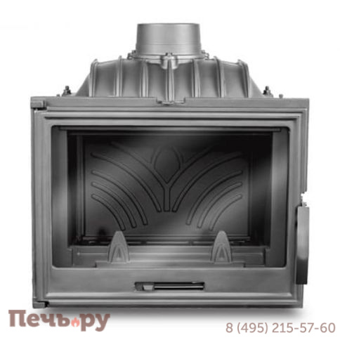 Каминная чугунная топка Kaw-Met W13 9,5 кВт фото 9
