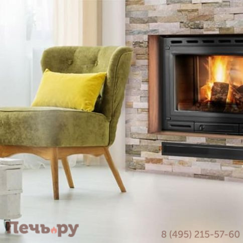 Каминная чугунная топка Kaw-Met W13A 11,5 kW Eko фото 2