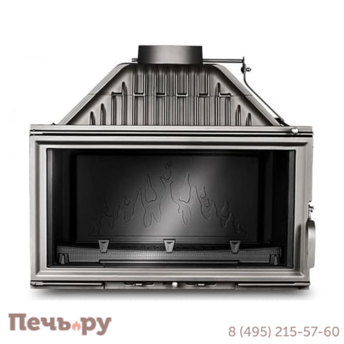 Каминная чугунная топка Kaw-Met W15 12кВт фото 6