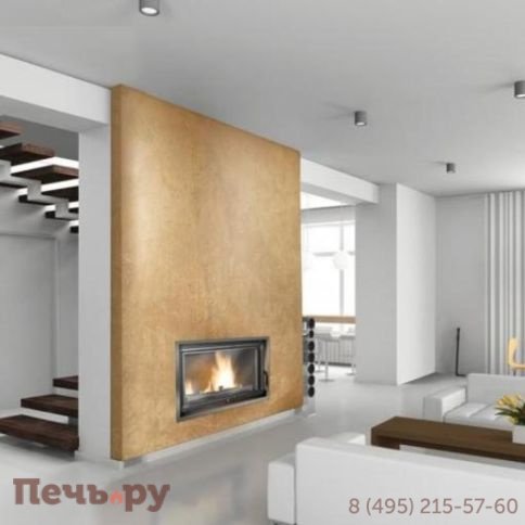 Каминная чугунная топка  Kaw-Met W15 18кВт фото 3